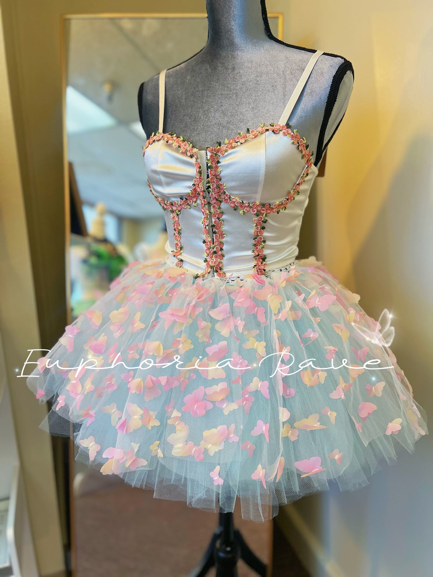 Summer Collection-Butterfly Led Tutu 32cm